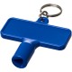Maximilian rechthoekige hulpsleutel sleutelhanger  - blauw